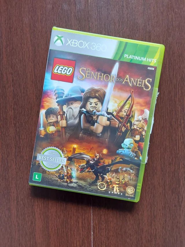 Jogo Xbox 360 Lego O Senhor Dos Anéis Original Midia Física