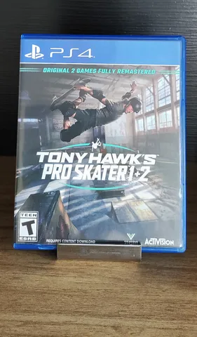 Jogo Ps2 Tony Hawk's Pro Skater 4 20.00