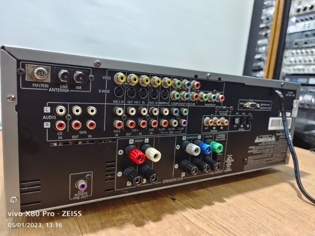 Receiver Harman Kardon 5.1 Avr-145 Perfeito - Foto 5
