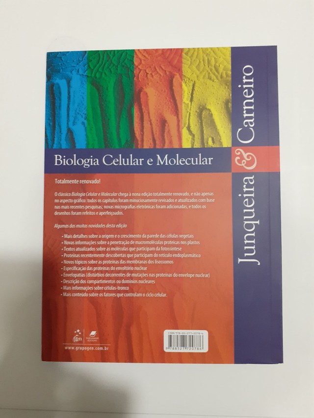 Livro Universitário Biologia Celular e Molecular - Foto 2