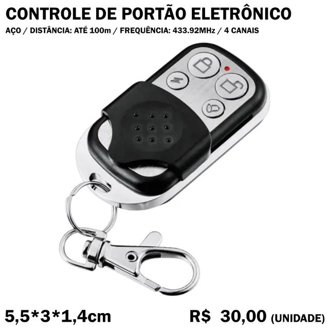 Controle Clone de Portão Eletrônico