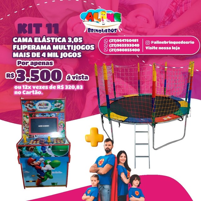 Cama elástica 3.05