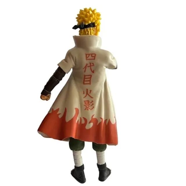 Boneco Minato Hokage Naruto Shippuden Figura Miniatura 17cm