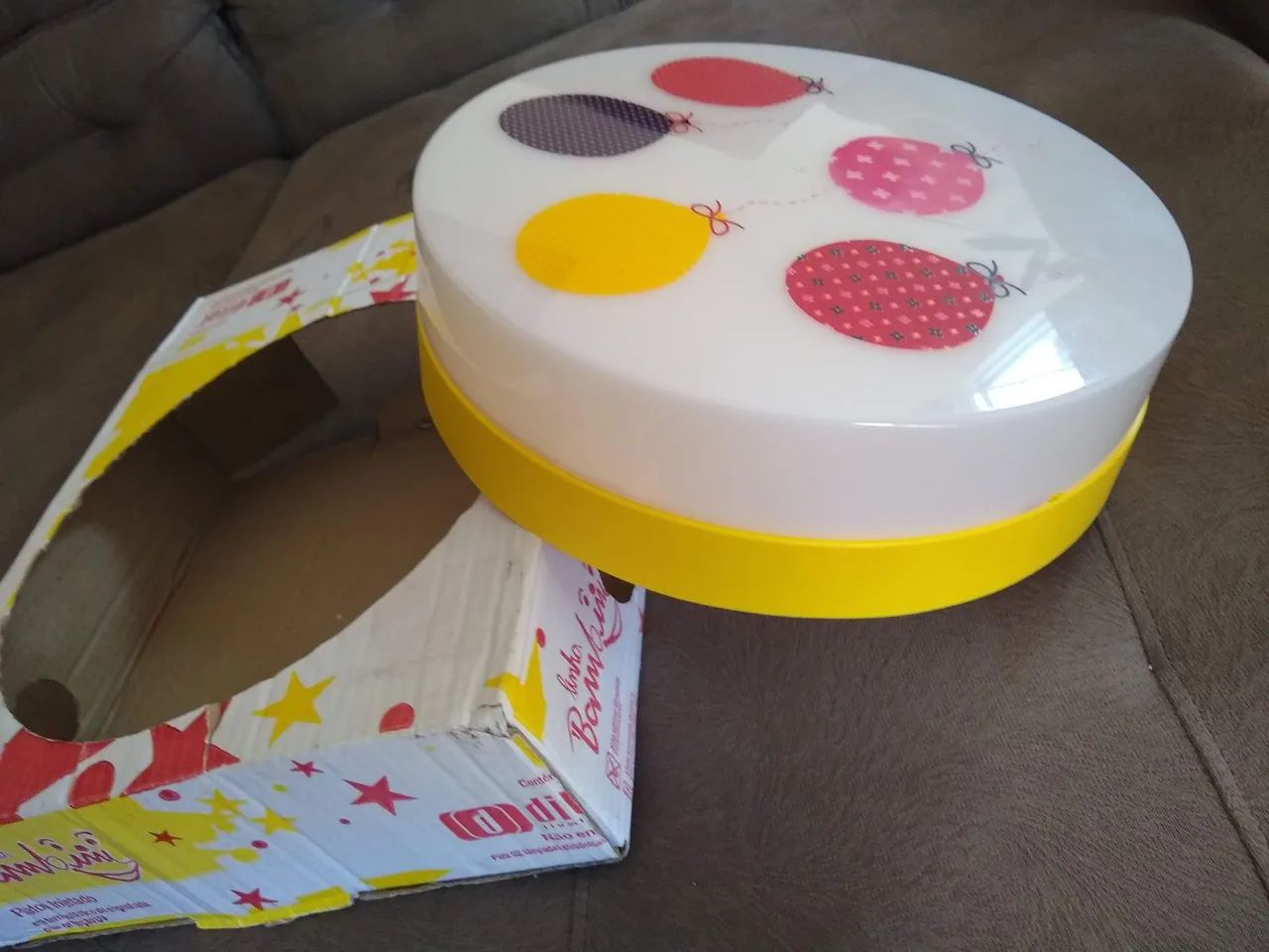 Luminária Infantil Balões - Iluminação Colorida para Quarto - Foto 2