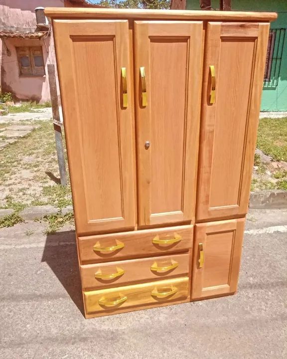 GUARDA ROUPA DE SOLTEIRO 3 PORTAS NOVO! - Foto 2