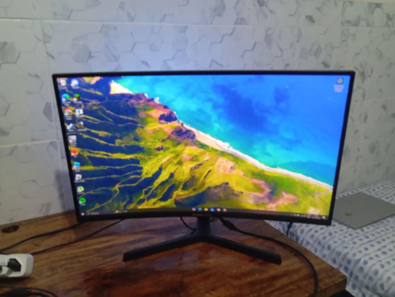 Monitor Gamer Curvo 27" 165Hz - Foto 2