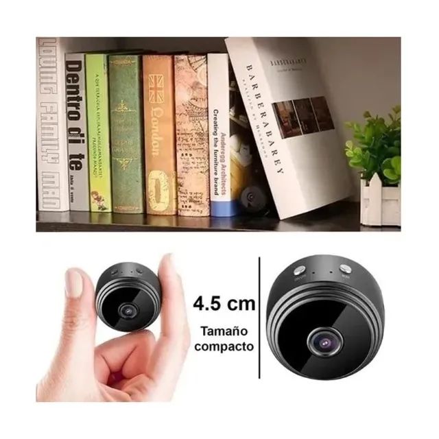 Mini Câmera de Segurança Espiã Wifi 1080p HD H'Maston CM-01 - Foto 2