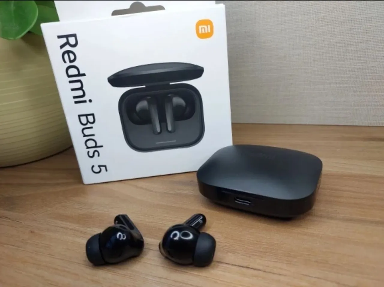Fones de ouvido bluetooth Xiaomi redmi buds 5