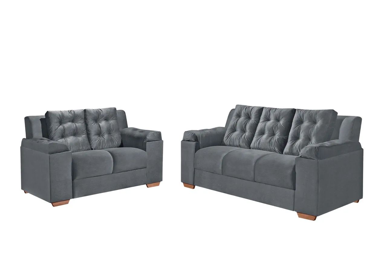 Sofá Conjunto 2x3 Lugares Bella s54