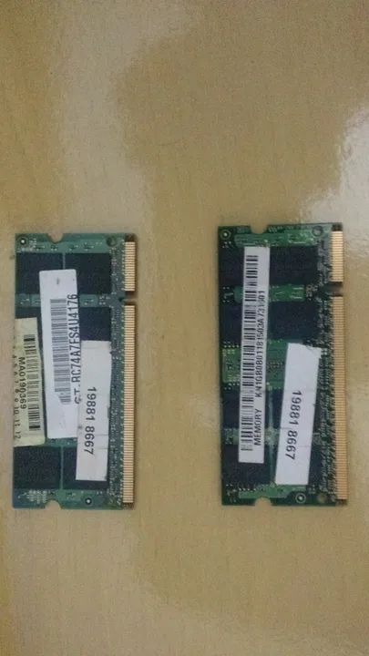 pentes de memoria notebook 1gb - Foto 3