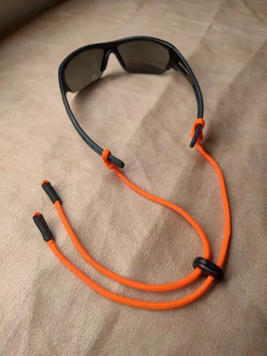 Salva Óculos de Corda Paracord 550 - Ideal para Esportes corrida beach tennis ciclismo