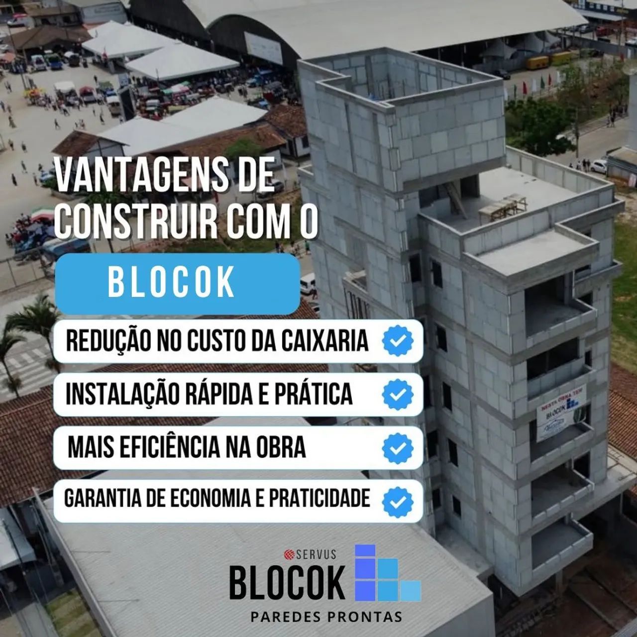 Blocos para sua construção paredes prontas - Foto 4