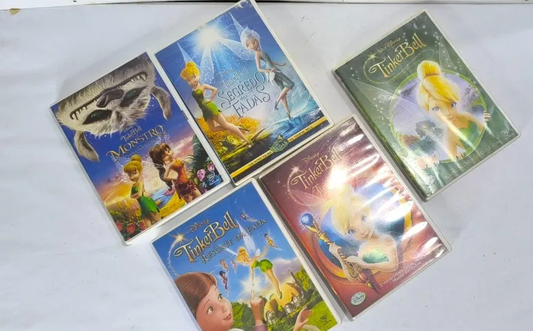 Sininho , thinkerbell coleção de dvd