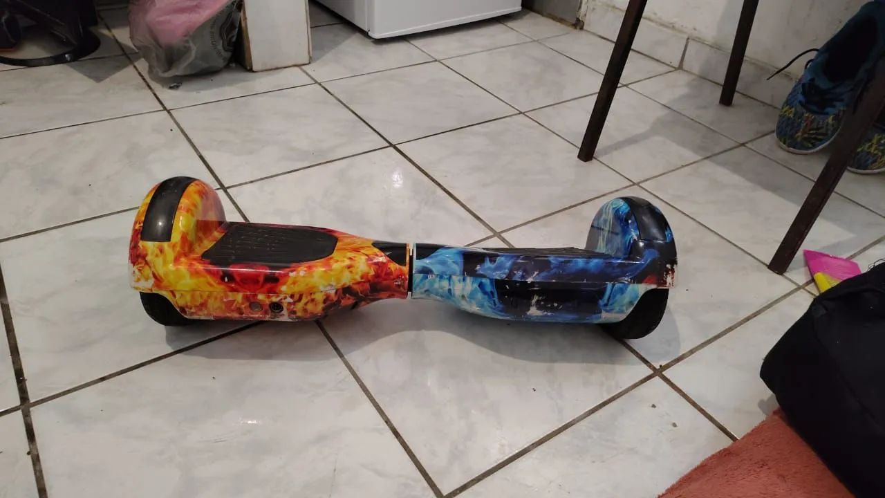 Hoverboard com Design Incrível - Fogo e Gelo! - Foto 2