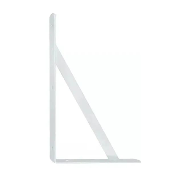 Cantoneira Branca Mão Francesa 25cm Bestfer Bfh1168 - Foto 4