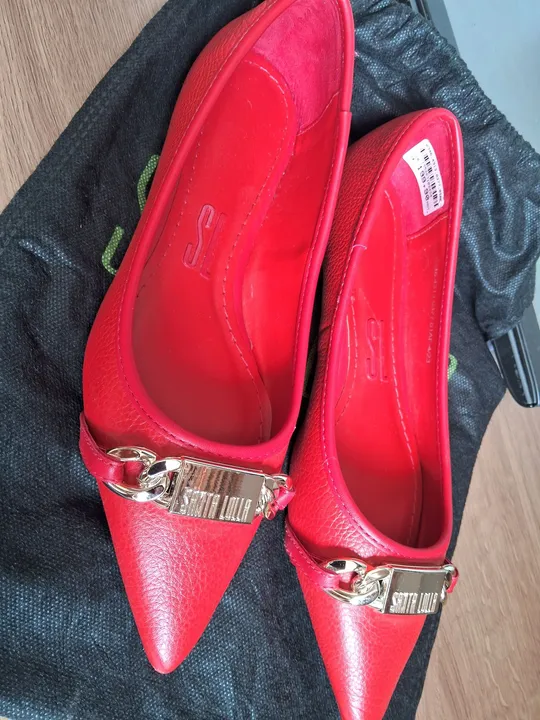 Sapatilha Satta Lolla Vermelho Tamanho 34