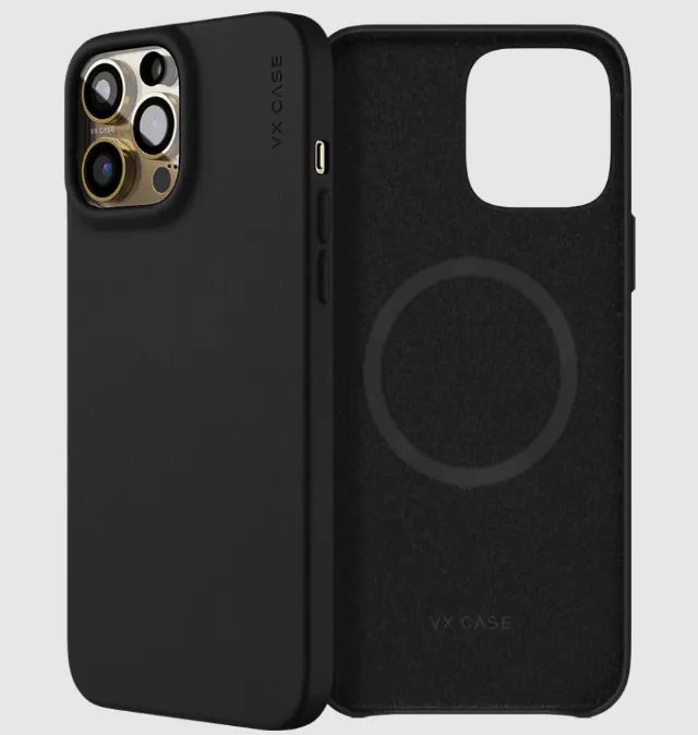 Capa VX Case para iPhone 14 Pro Max Marrom e Preta - Couro / Nova na caixa. - Foto 3