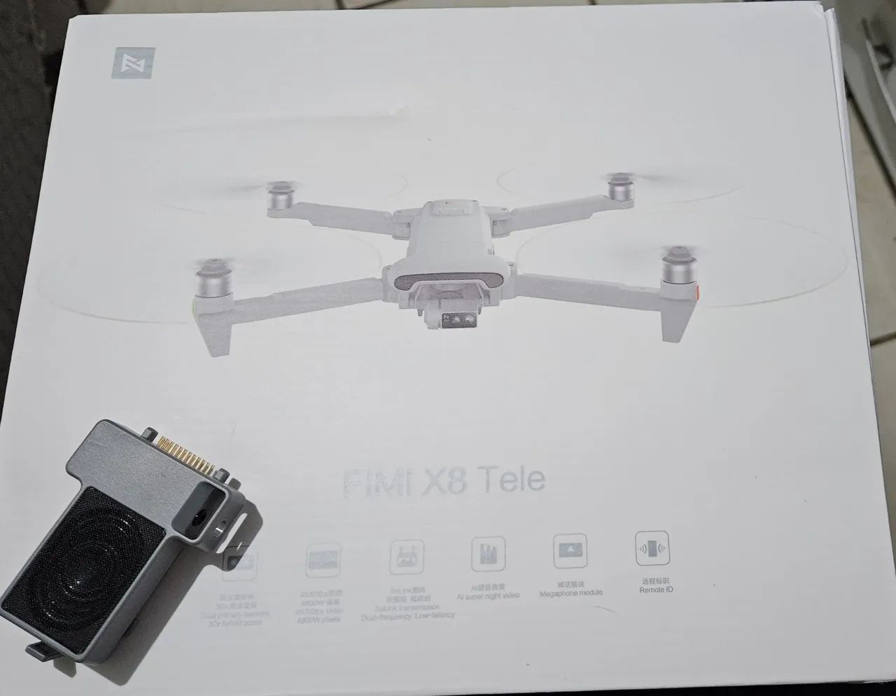Fimi X8 Tele- Carrega objetos e reproduzir áudio. - Foto 6