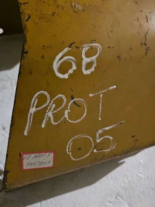 Trator esteira caterpillar D6 protetor roda guia novo 7M0457 - Foto 2