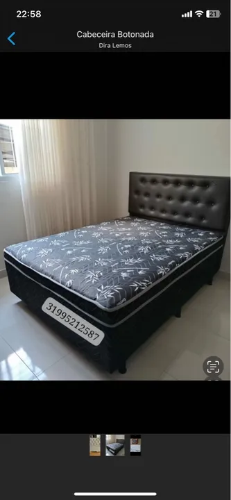 Cama box brenda,entrega imediata
