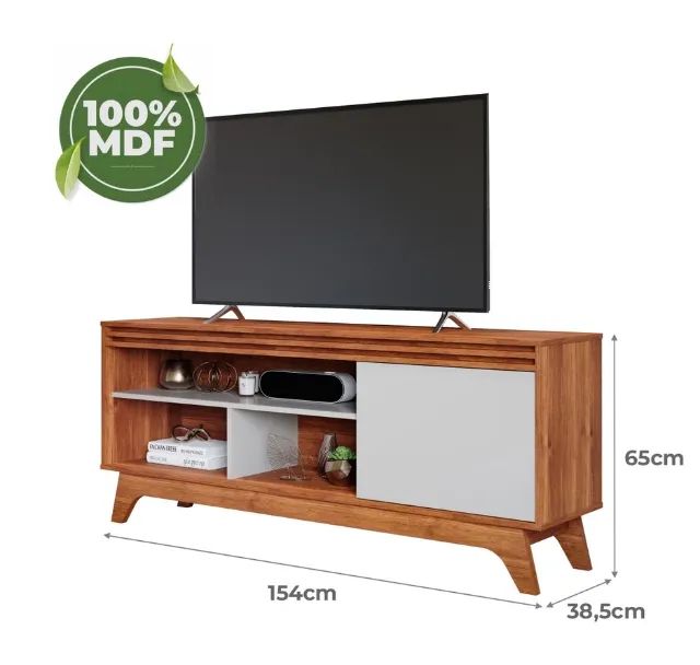 Bancada Grécia TV 50" 100% MDF - Foto 2