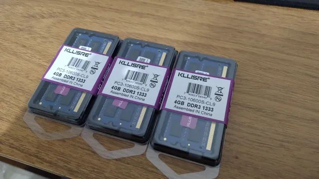 Memoria ram 4gb ddr3 1333pc3 notebook ( nova ) unidade