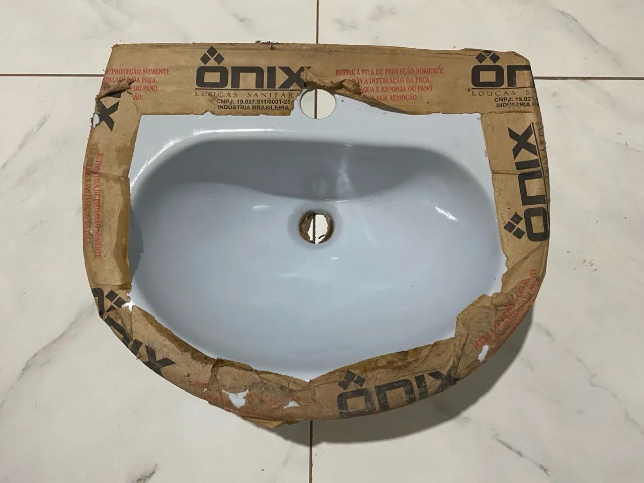 Jogo de Pia com Coluna