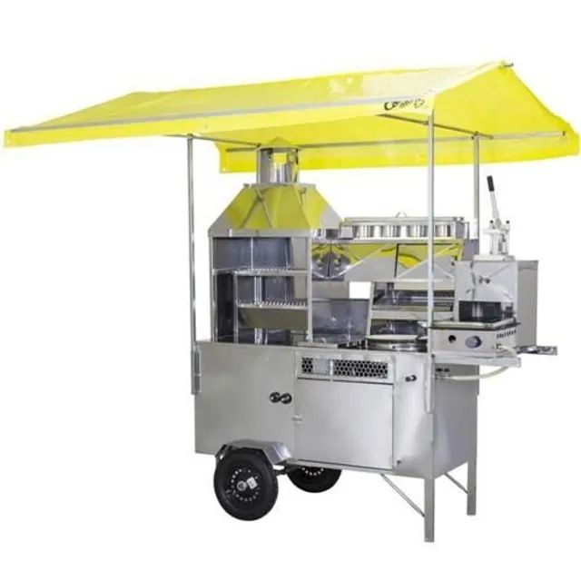 Black Friday - CARRINHO GRANDE DE INOX PARA FAST-FOOD