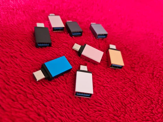 Adaptador OTG Tipo C ou v8 micro USB (Novo) vários preços (Não faço entregas)