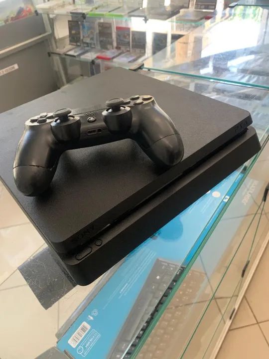 Playstation 4 1tb slim - aceito seu usado - - Foto 4