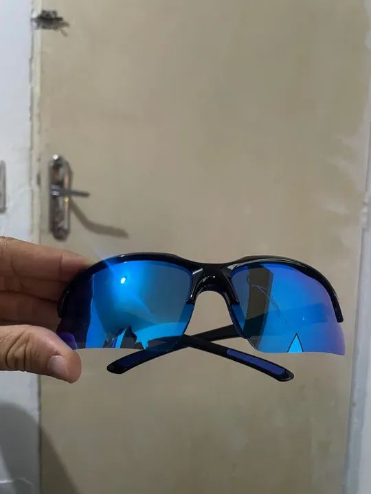 Óculos azul polarizados esportes, praia - Foto 2