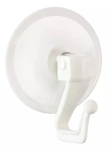 Ganchos Multiuso Ventosa Plastico 1pç Plast 23501