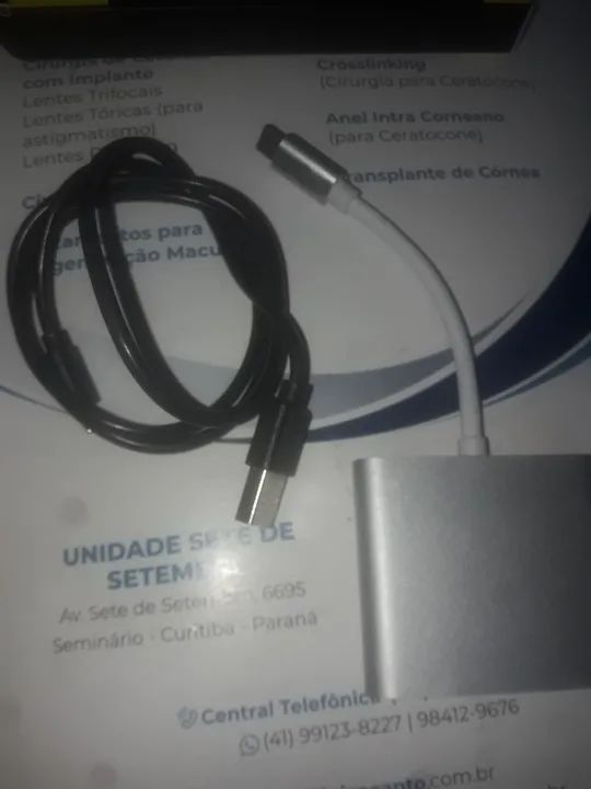 ADAPTADOR 3X1: type-c tô HDMI 3 IN 1 ADAPTER.  - Foto 3