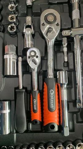 Kit Ferramentas Chave Soquetes Sextavados 108 Peças - Foto 3
