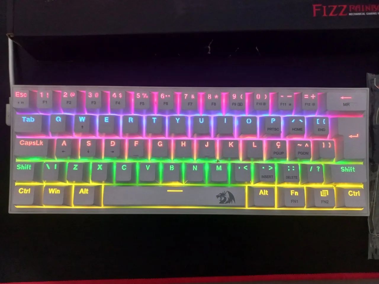 Teclado Redragon Fizz k617  - Foto 3