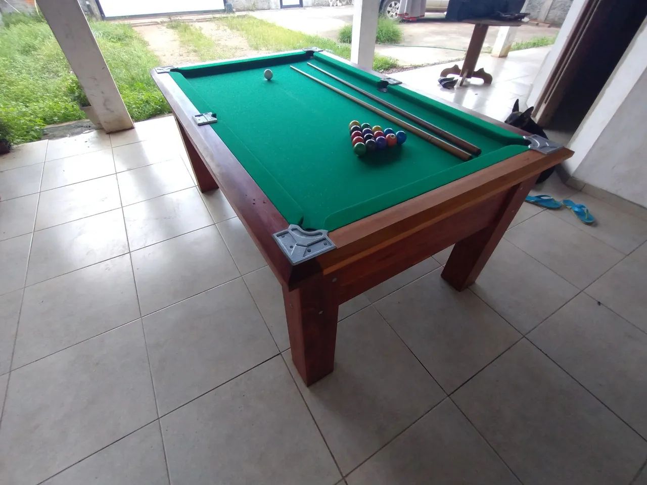 Mesa de Sinuca de Madeira - Foto 2