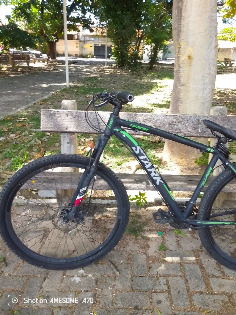 Bicicleta Aro 29 Stark Orion, troco em iPhone dependo passo volta!?