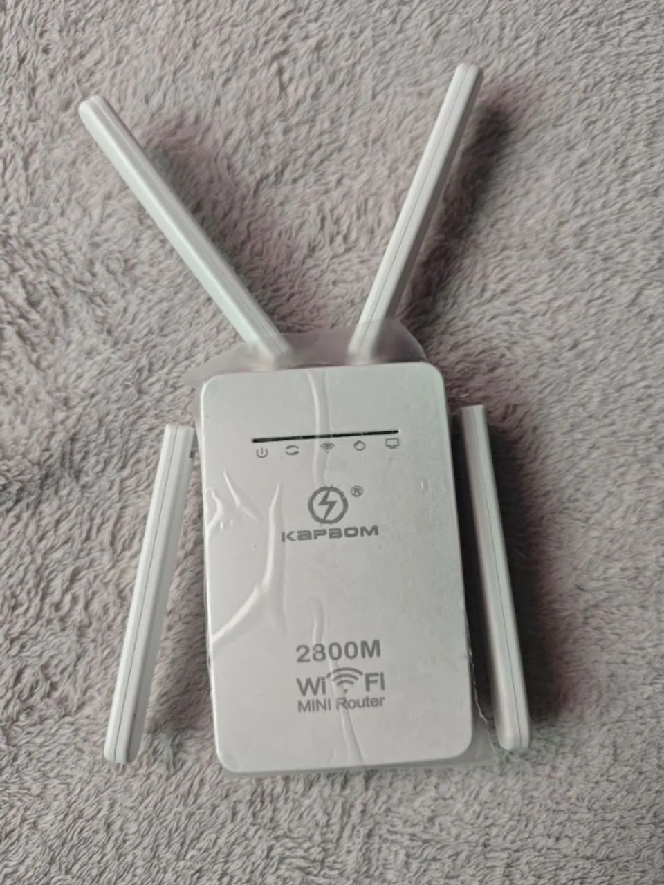 Repetidor e roteador wifi Kapbom KAP-X330 4 Antenas 2800Mbps - Foto 5