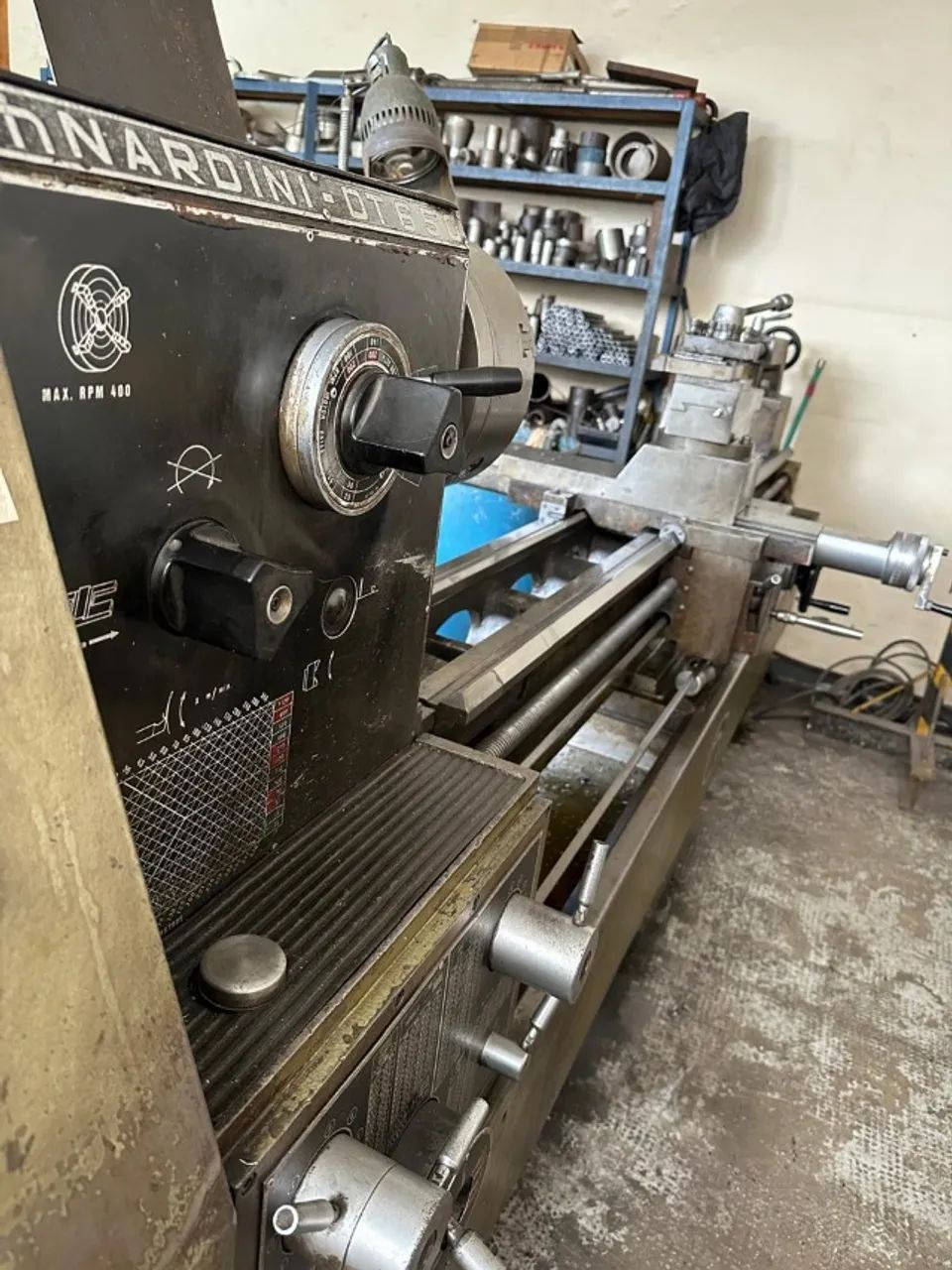 Torno Mecânico Nardini DT650 (DT651?3B) - 2.000mm | Revisado - Foto 5