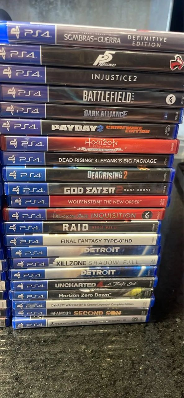 Coleção de Jogos PS4 - troco por jogos 360e play 2  - Foto 4