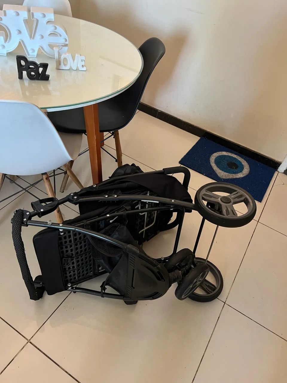 Carrinho bebê Galzerano !!! Unissex Desarme 1 click ! Ac cartão  - Foto 2