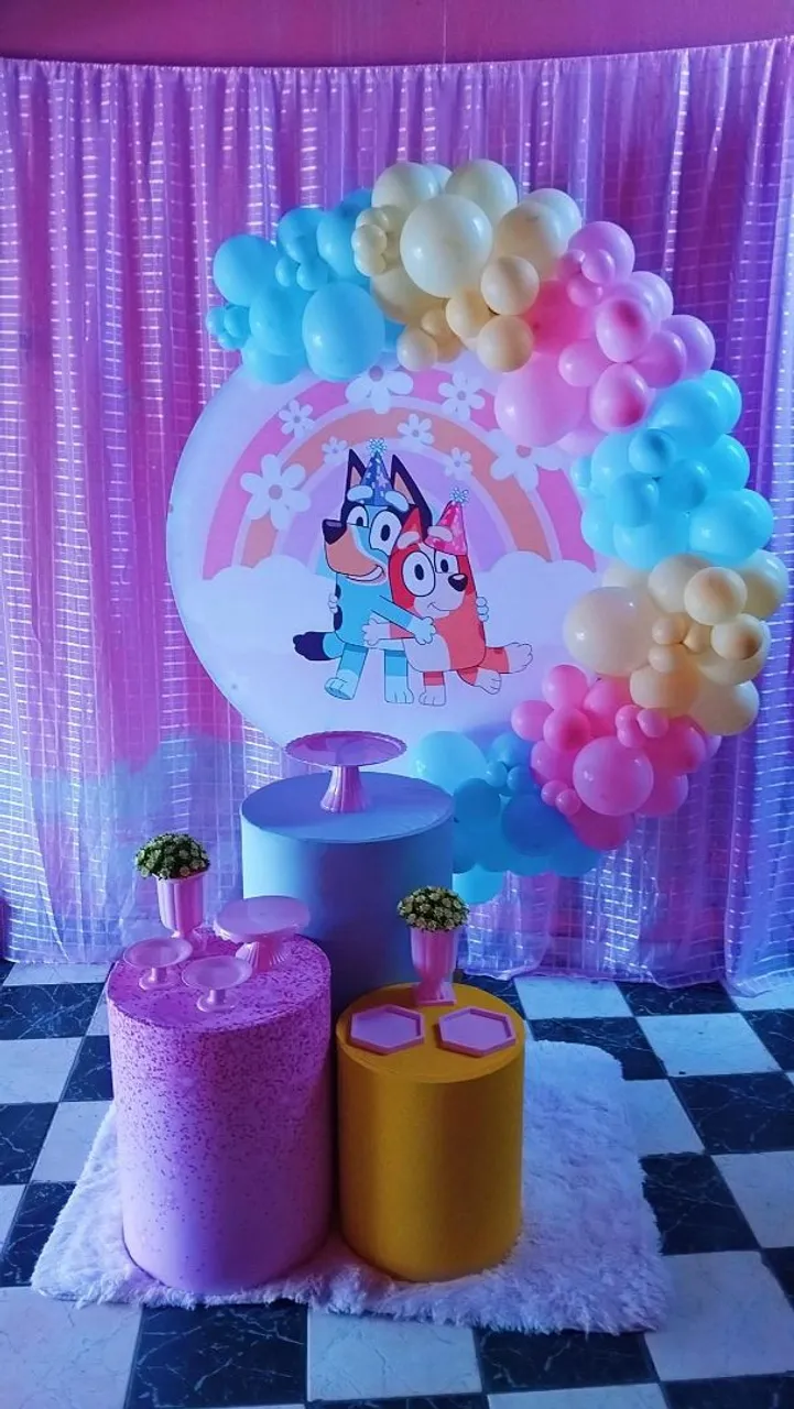 Decoração Festa Infantil Bluey