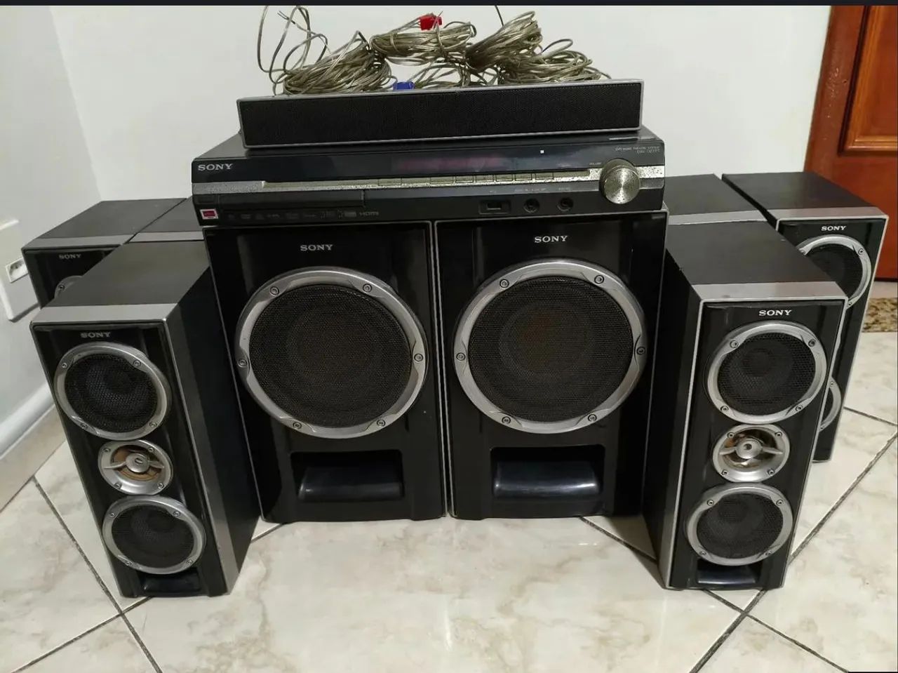 DVD Home theatre System DAV-DZ77T Sony - Aparelhos de Som - São