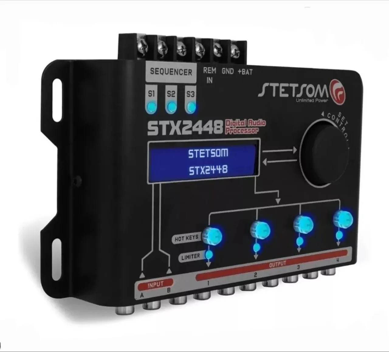 Processador de Áudio Digital Stetsom STX2448