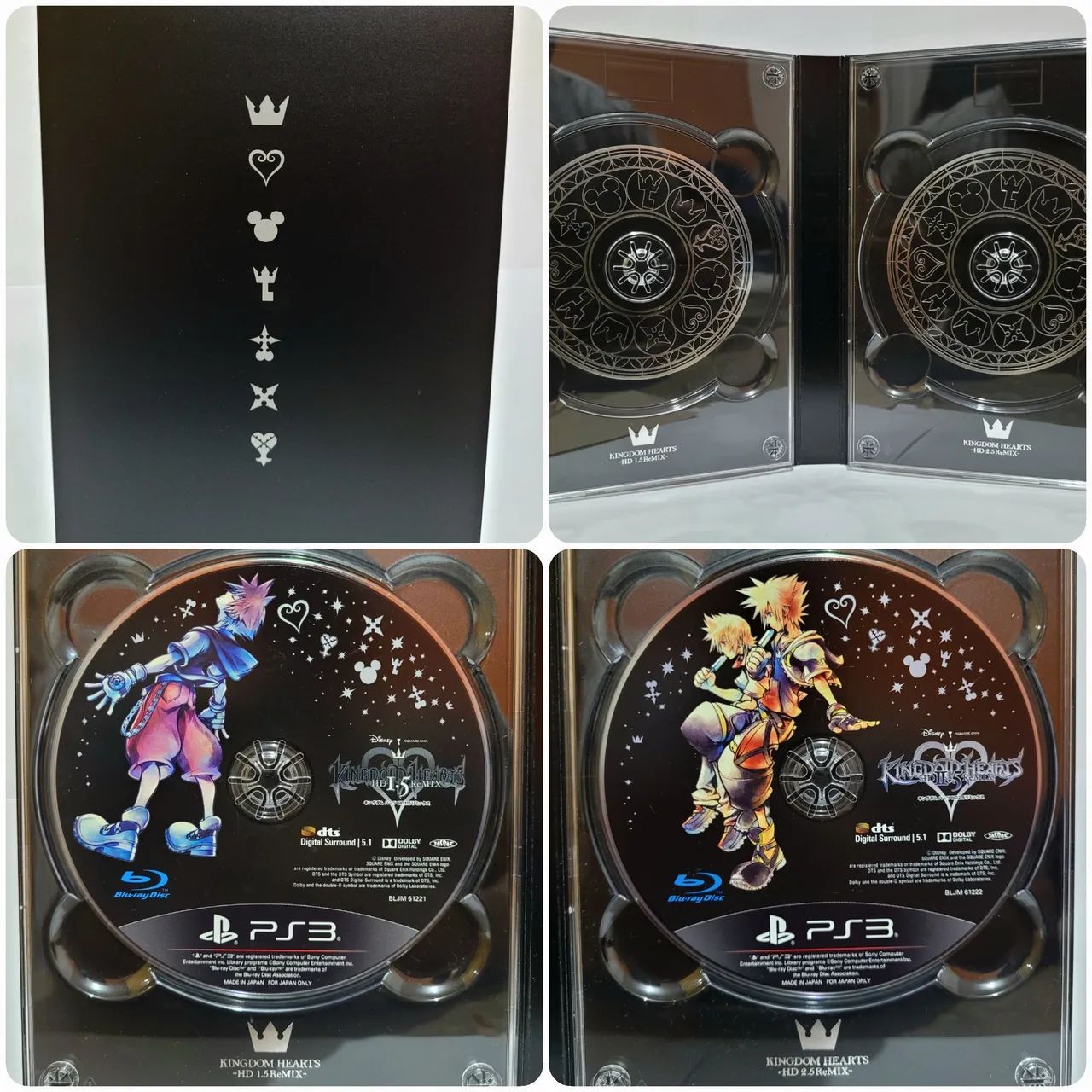 Kingdom Hearts Starter Pack HD 1.5+2.5 ReMIX - Box Edição especial