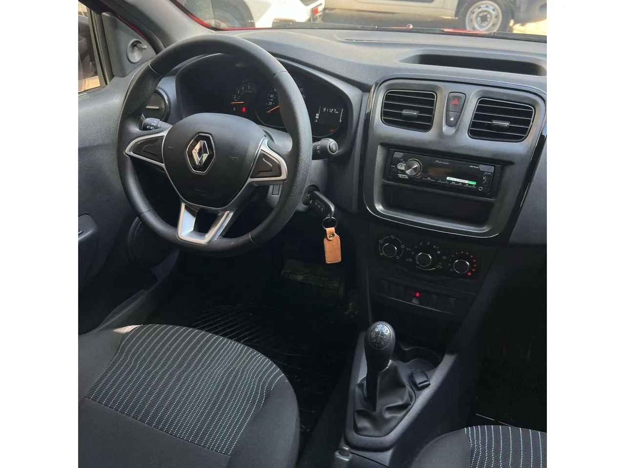 SANDERO LIFE FLEX 1.0 12V 5P MEC.  VERMELHA 2020/2021 - Foto 5