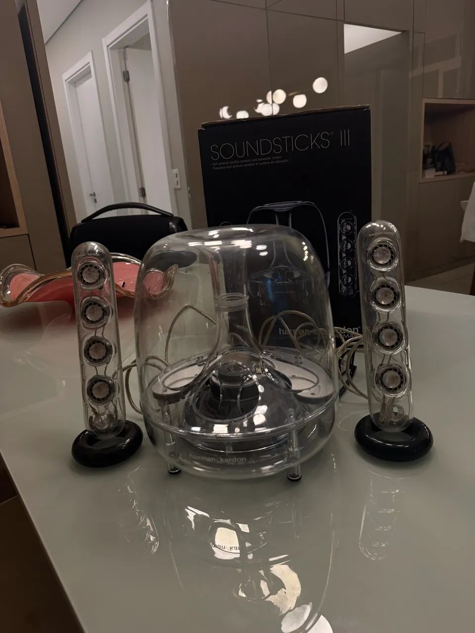 アンプ harman/kardon saundsticks III Caixa De Som 2.1 Harman Kardon Soundstick 3 | Amazon.com.br