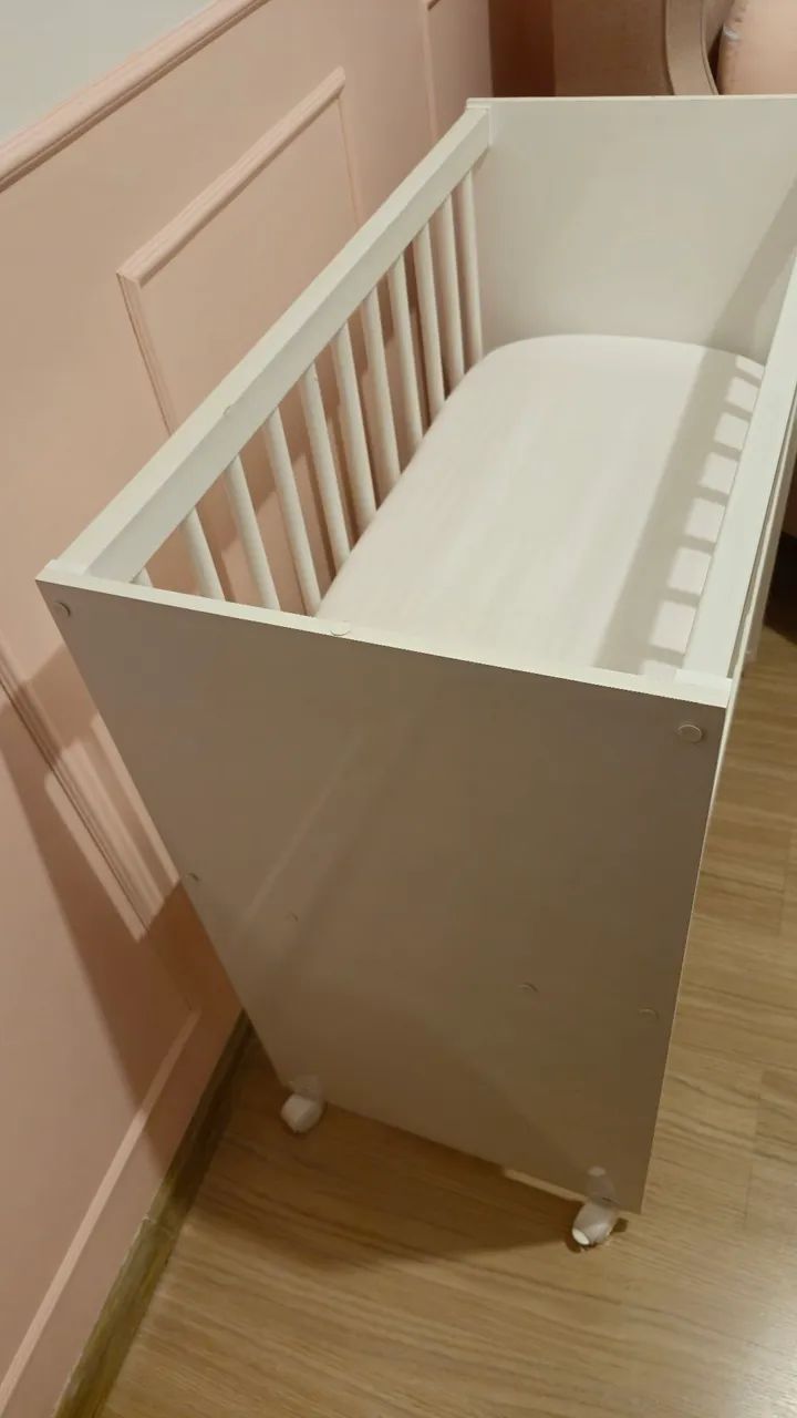 Mini berço branco - Foto 2
