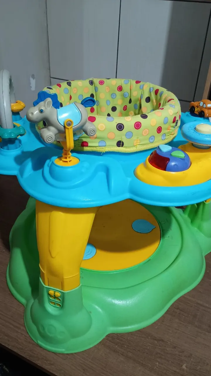 Jumper Bebê - Centro de atividades Giratória unisex - jump infantil colorido 