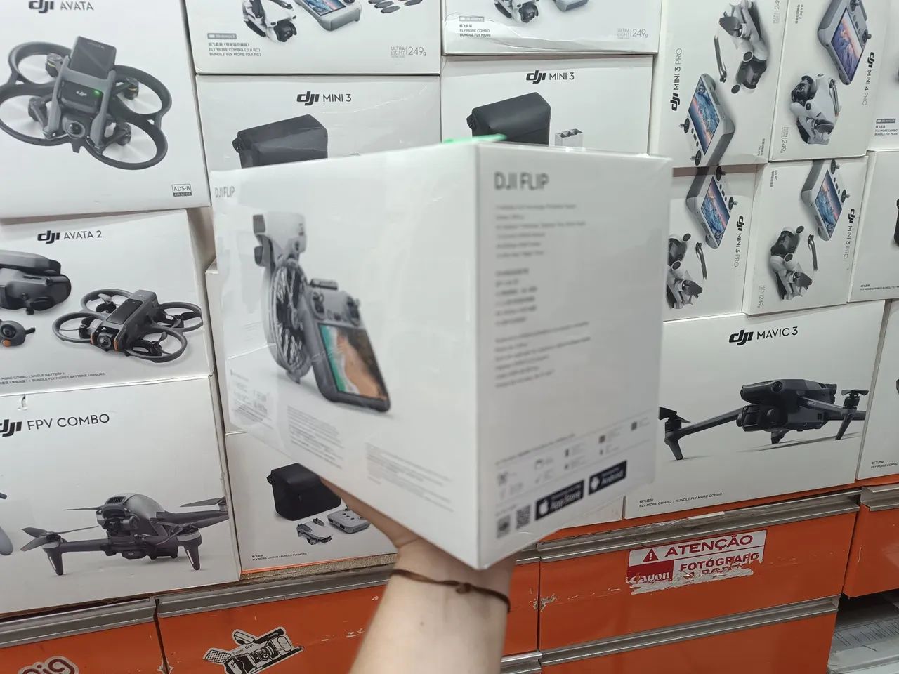 DJI Flip BR Anatel- Novo - Ultra Leve - Foto 3